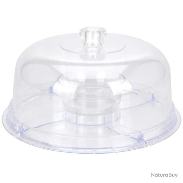 Plateau de service avec couvercle �30,5cm H20cm 890g