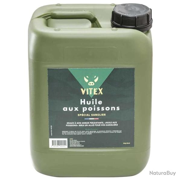 Huile aux poissons Vitex pour sanglier - jerrican 5 kg