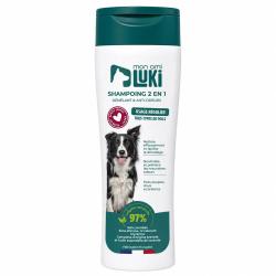 Shampoing 2 en 1 anti-odeurs pour chiens 300ml