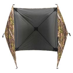 Aff&ucirc;t escamotable 3 c&ocirc;t&eacute;s 1,40x1,40m mati&egrave;re clear view