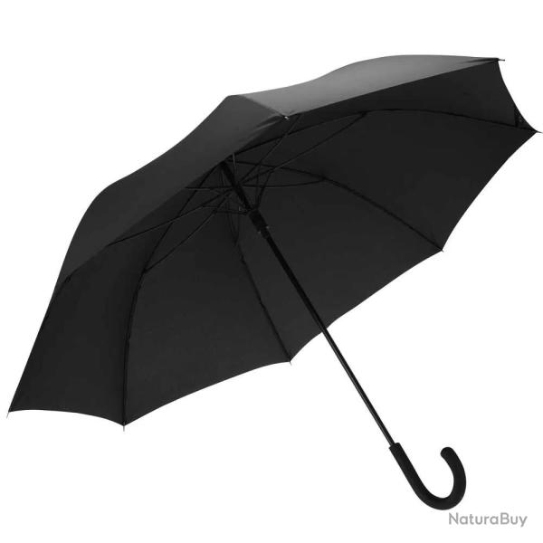 Parapluie noir 67,5cm tige m�tal poign�e plastique