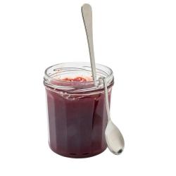 Lot de 2 cuillères à confiture en inox - Couverts dessert