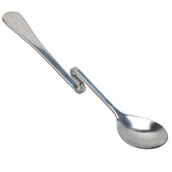 Lot de 2 cuill&egrave;res &agrave; confiture en inox - Couverts dessert