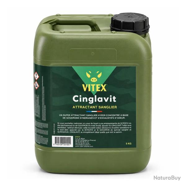 Attractant sanglier Vitex Cinglavit concentr� en jerrican 5 kg