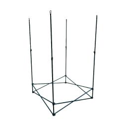 Aff&ucirc;t t&eacute;lescopique sans filet 14x14x115cm pli&eacute; 100x100x170cm