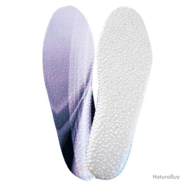Semelles massantes lavande d�coupables - Lot de 2