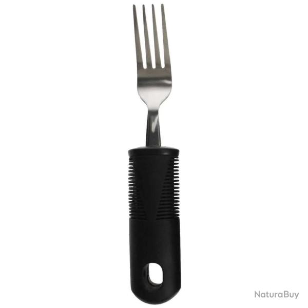 Couverts ergonomiques senior manche �pais plastique - Set 4 pi�ces