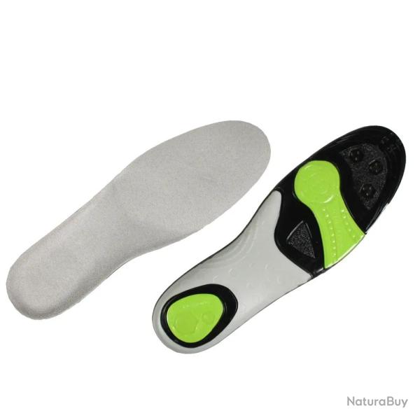 Semelles gel d�coupables pointures 36-40 confort pieds 41 / 46
