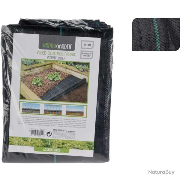 Bche anti-mauvaises herbes 1x10m polythylne 100g/m