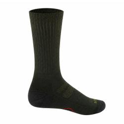 Chaussettes m&eacute;rino anti-tiques kaki 65% laine SILTAX AG+ 39 / 42