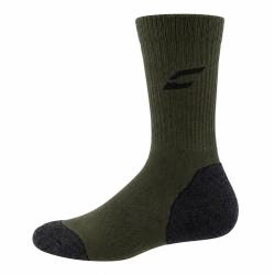 Chaussettes bambou kaki respirantes 40% fibres naturelles mixte 43 / 46