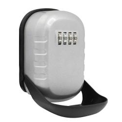 Coffre &agrave; clefs aluminium 13.5x9x5cm visserie incluse