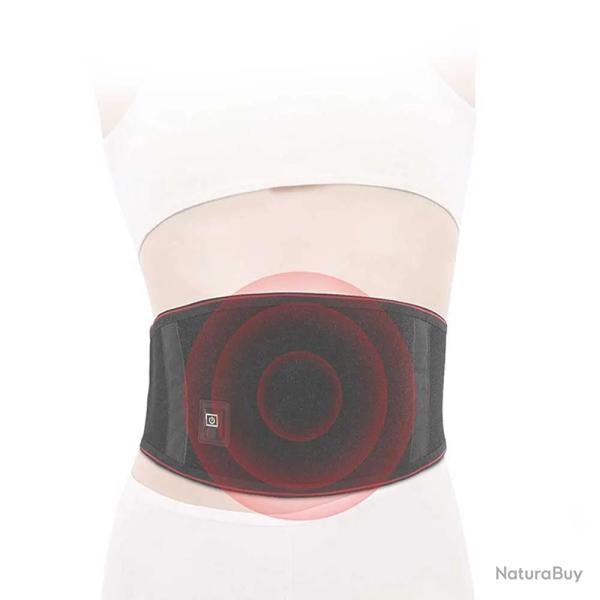 Ceinture de soutien chauffante 140x20cm 60�C 5000mAh