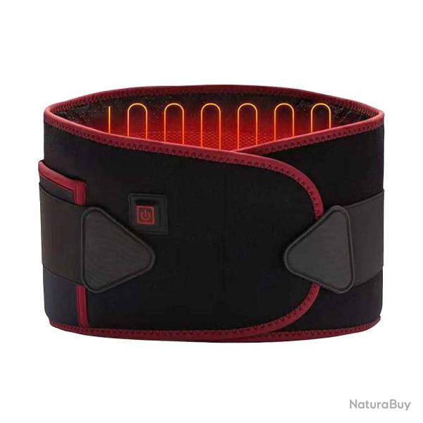 Ceinture de soutien chauffante 140x20cm 60�C 5000mAh