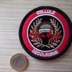 &eacute;cusson cellule secouriste pompier insigne collection