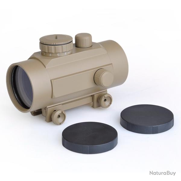 VISEUR POINT ROUGE ET VERT 1X40, desert - AIM-O AO3012-DE