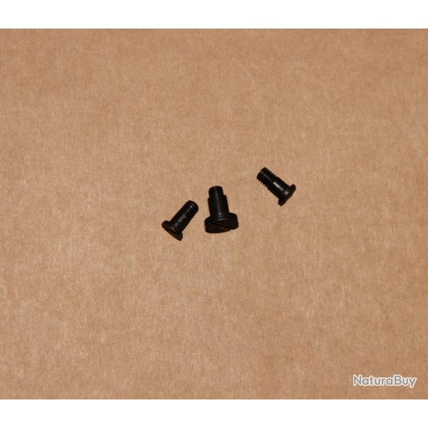 Kit des vis de fixation plaquettes bois ext�rieures et centrale de revolver Nagant M1895