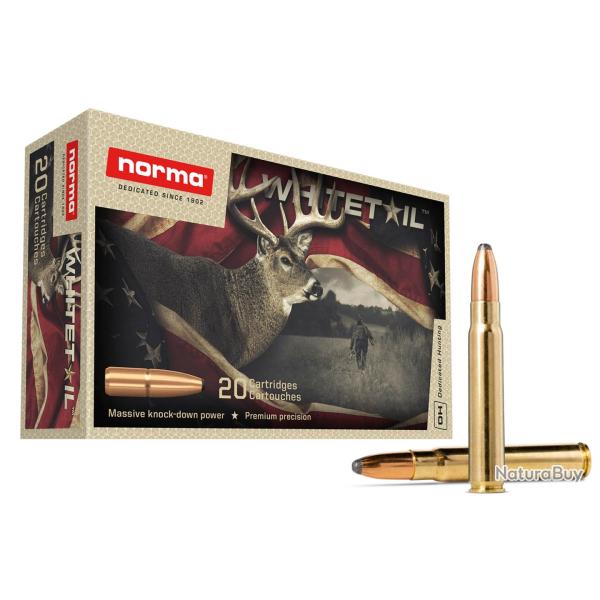 Norma 8x57 JRS 285gr / 18.5g Whitetail Soft Point (bo�te de 20 cartouches)