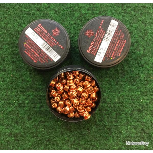 Lot de 300 Cartouches � blanc cal.6mm FLOBERT de marque GECO