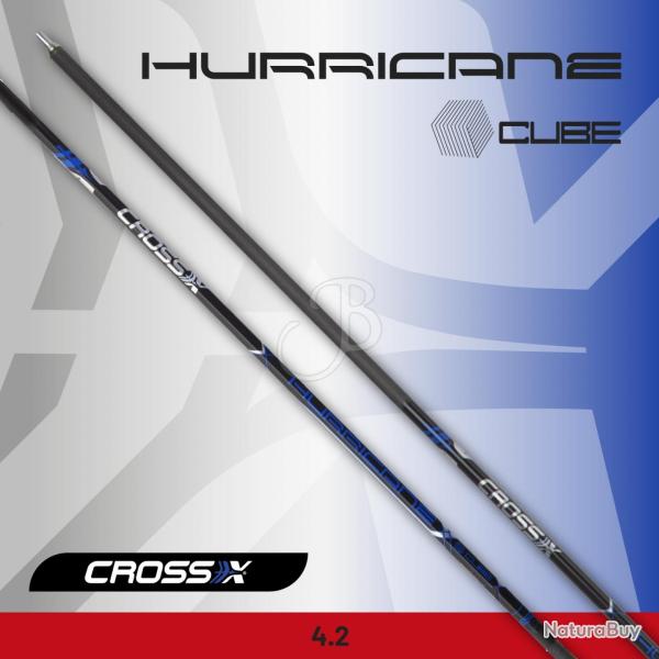 Tube nu pour fl�che Cross-X Hurricane (par 12) - 700 / 0.008