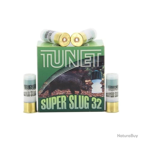 Cartouches Tunet Super Slug 32g BJ - Cal.12 x2 boites