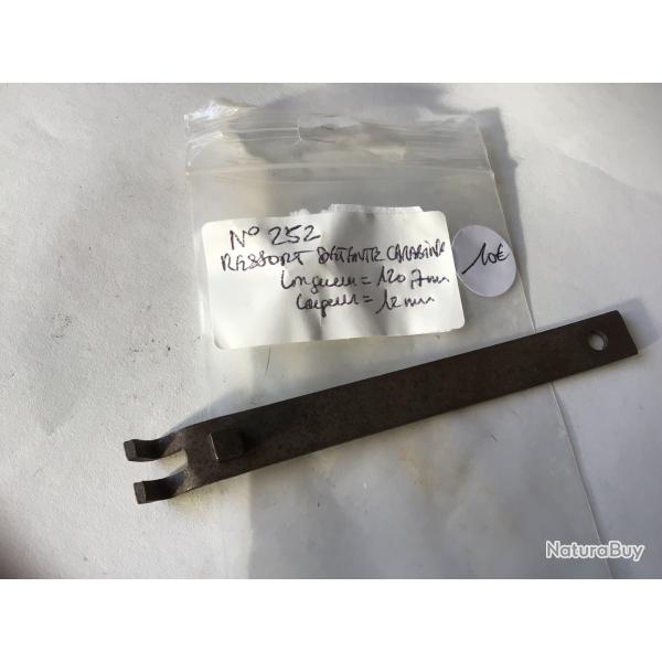VENDU PAR LE-CUIRASSIER  N�252 RESSORT DE DETENTE CARABINE GAUCHER MANUARM TOUS CALIBRES