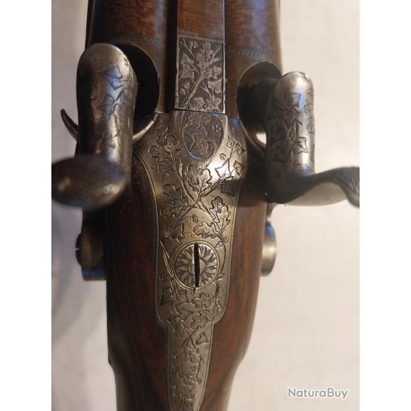 Fusil de chasse luxe � percussion
