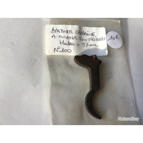 VENDU PAR LE-CUIRASSIER  N�100 DETENTE DE CARABINE GAUCHER MANUARM TOUS CALIBRES