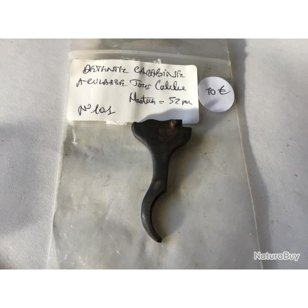 VENDU PAR LE-CUIRASSIER  N�101 DETENTE DE CARABINE GAUCHER MANU ARM TOUS CALIBRES