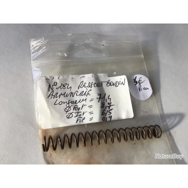 VENDU PAR LE-CUIRASSIER  N�184 RESSORT BOUDIN D'ARMURERIE