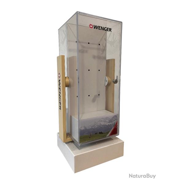 Vitrine Rotative pour collectionneur de couteaux