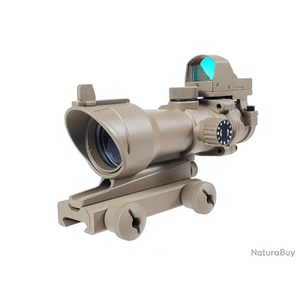 Lunette Acog 4x32 avec Mini Dot TAN - AO5320-DE