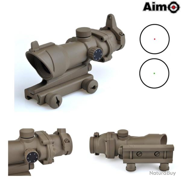 Acog 1x32 Dot Rouge/vert aim-o AO5015-DE