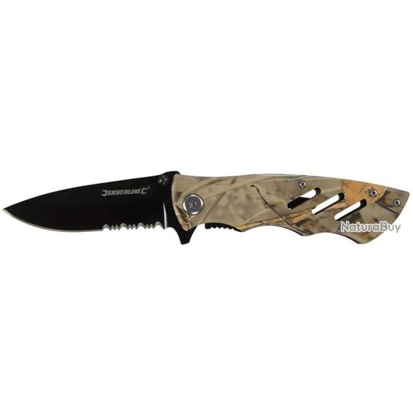 Couteau de poche pliant � camouflage d�sert