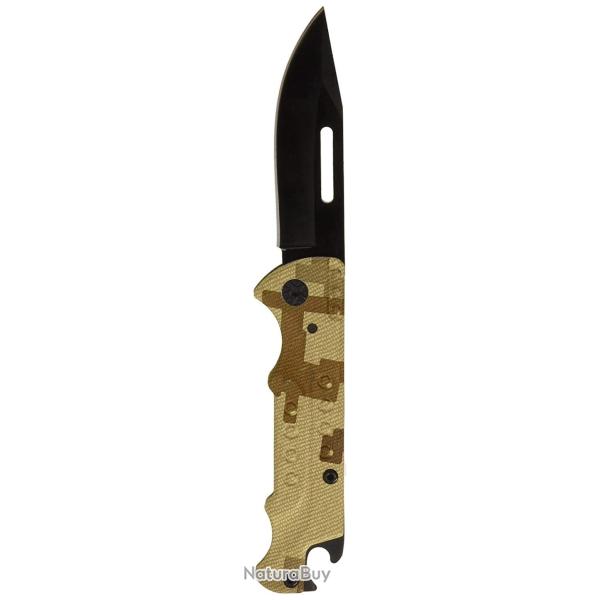 Couteau de poche pliant � camouflage d�sert 155cm