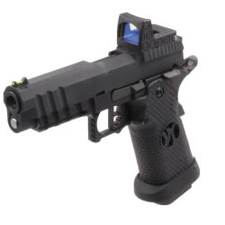 R&eacute;plique GBB HX2602 full Black gaz avec red-dot