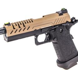 R&eacute;plique GBB gaz Hi-Capa 4.3 Noir / Tan 0,9J