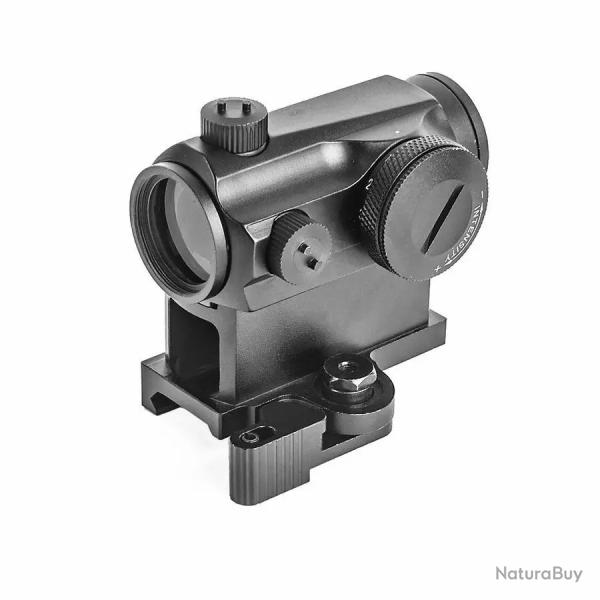 Red-Dot Micro T1 Noir AIM-O rticule rouge vert montage double AO5029-BK