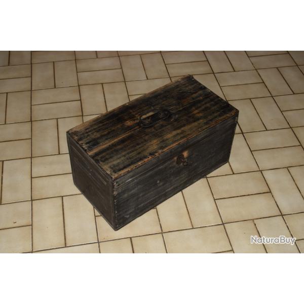Vieille Caisse Coffret Bois