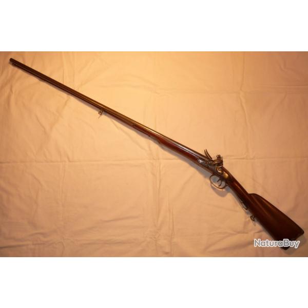 FUSIL DE CHASSE A SILEX JUXTAPOSE  COULAUX FRERES MUTZIG 1800/1810