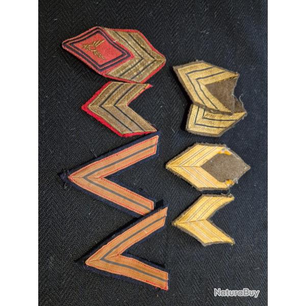 Galons arm�e fran�aise.