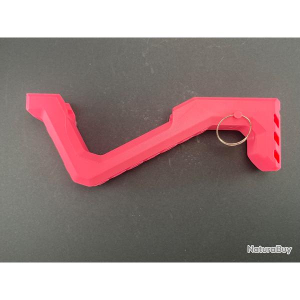 Garde main angulaire style "Cyberpunk"