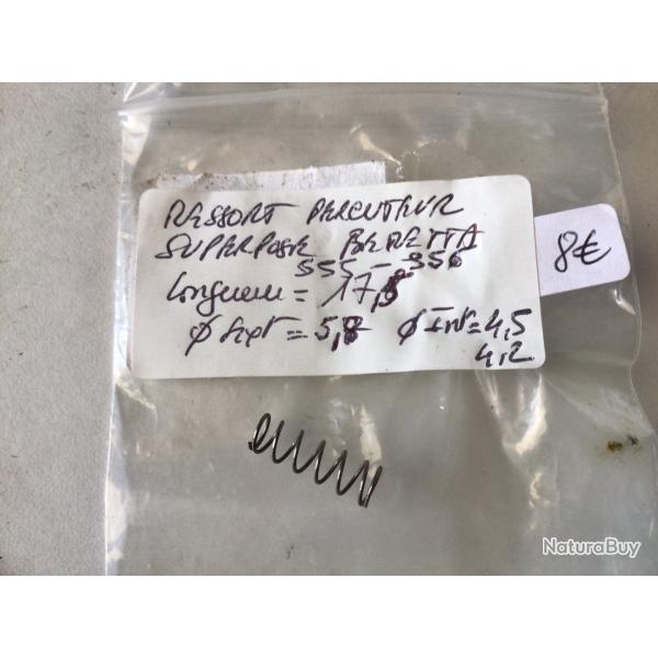 VENDU PAR LE-CUIRASSIER RESSORT DE PERCUTEUR  SUPERPOSE BERETTA  S55-S56 CAL 12