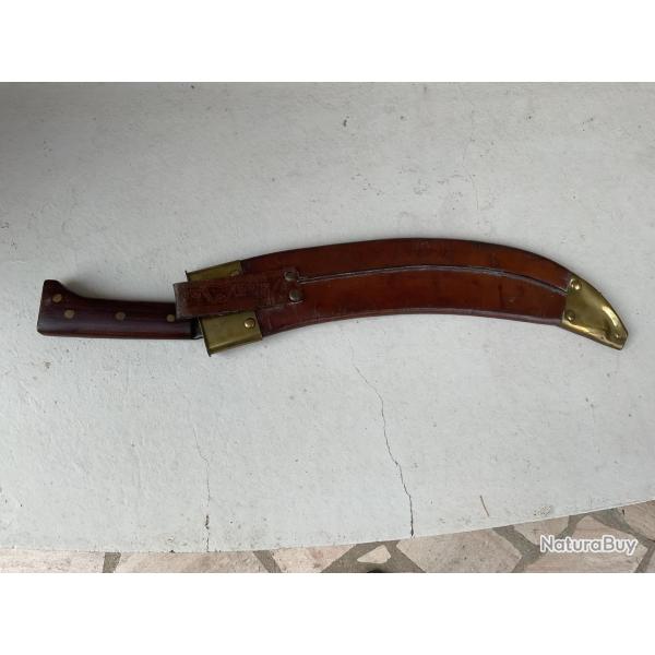 Machette US collins  authentique no 1005 rglementaire utilis 1 guerre mondiale entre autres