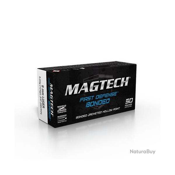 MAGTECH 9x19 124GR JHP X50