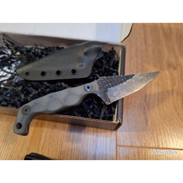 Couteau Mini1 Stroup Knives gris