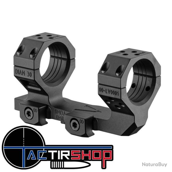 Montage Cantilever Audere Levitas picatinny diam�tre 34 mm hauteur 40 mm axe lunette