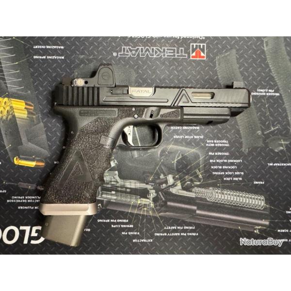 Gros custom G34 base Marui RWA KIT FATAL upgrader par ART CUSTOM GBB