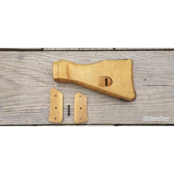 Crosse + plaquettes de poign�e avec garnitures m�taliques pour Sturmgewehr 44