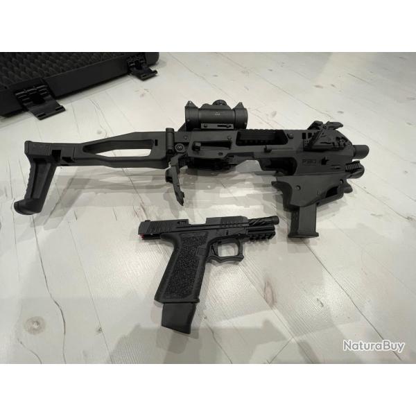 POLYMER 80 PFC9 + crosse tactique